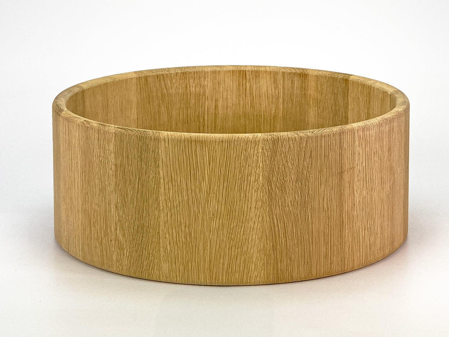 Eiche/Oak Stave-Snarekessel 13" x 5", "One of a Kind" 12 mm Baseball-Edge