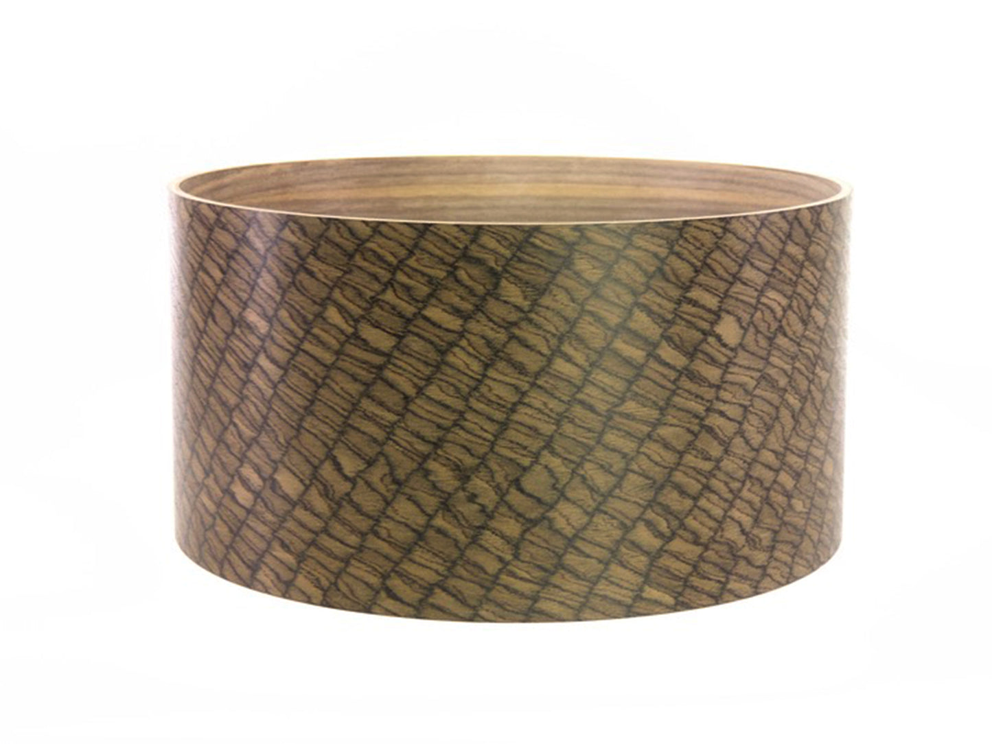 14" Snare-Kessel Dark-Snakeskin/Walnuss 8-Ply (Wunschmaß)