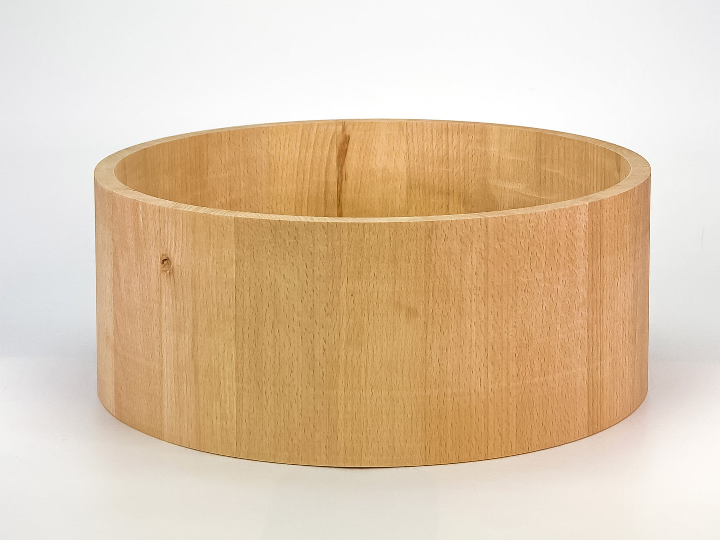 Buche/Beechwood Stave-Snarekessel 14" x 5,5", "One of a Kind" 12 mm