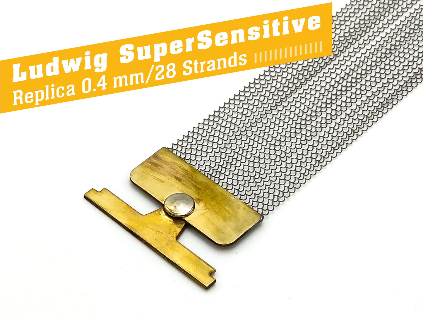 LUDWIG SuperSensitive 14" – Replica Snare-Wire 0.4 Sensitive by Zoran Bibin