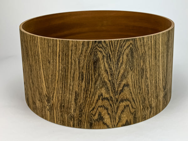 14" Bocote-Mahagoni/Mahogany, 6-Ply Snare-Kessel "PreOrder"