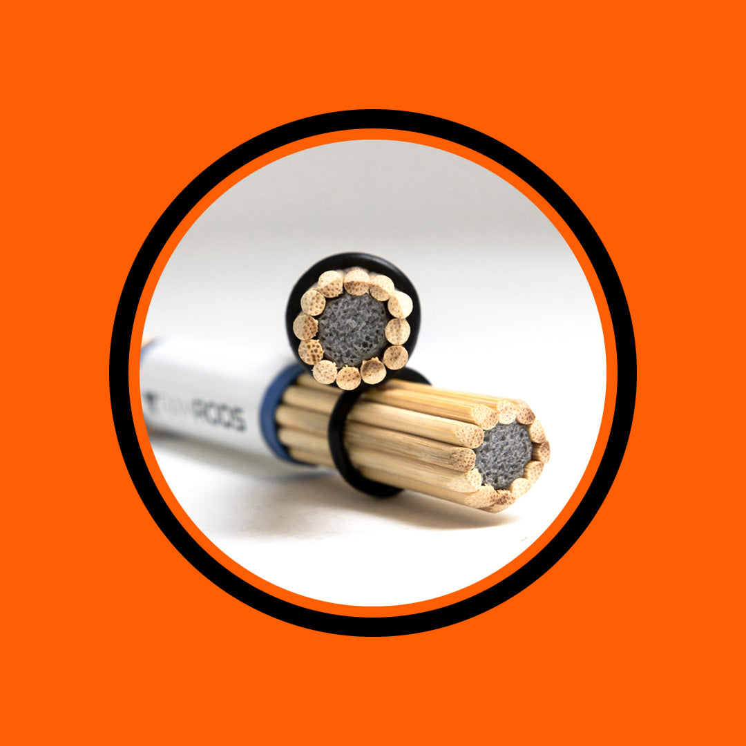 RamRods Foamers – Bambus-Rods mit Schaumkern – Produktansicht 3