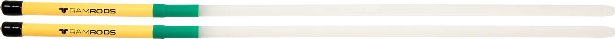 RamRods Repinique White – Nylon-Sticks, weiß – Produktansicht 4