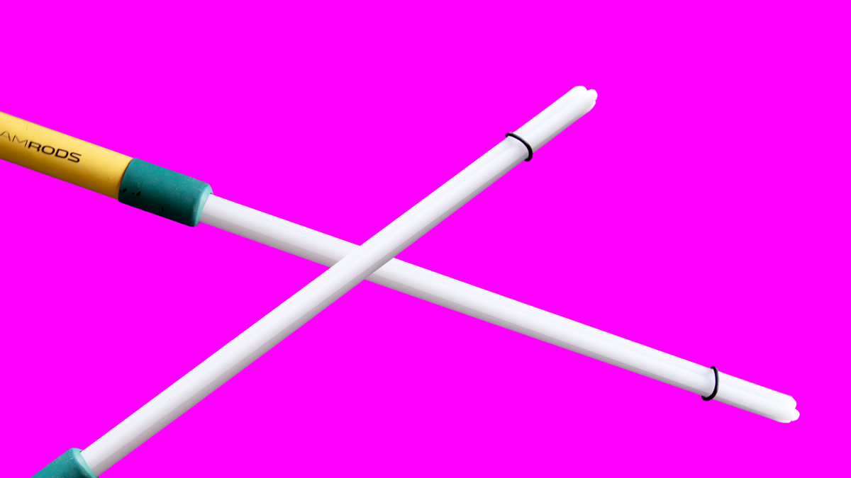 RamRods Tamborim White – Tamborim-Schlägel, weiß – Teaserbild