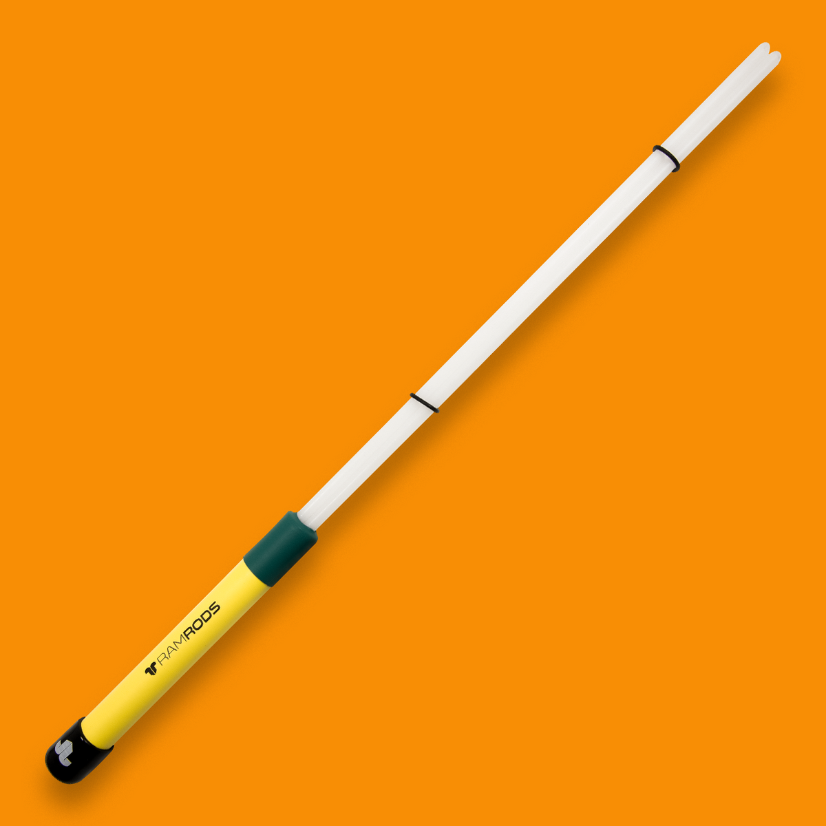 RamRods Tamborim White – Tamborim-Schlägel, weiß – Produktansicht 2