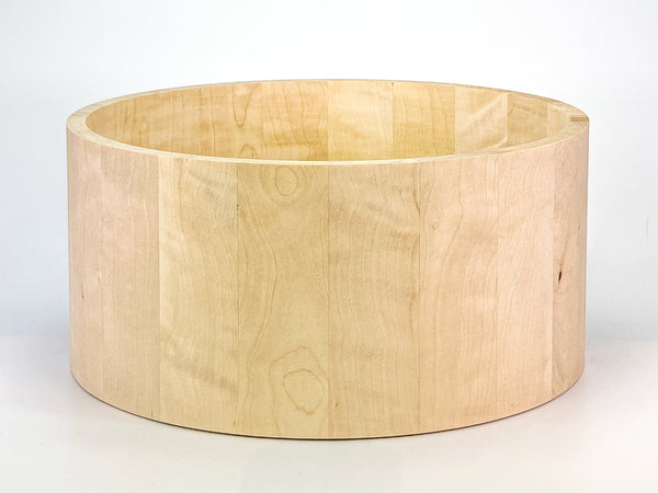 Birke/Birch Stave-Snarekessel 14" x 6,5", "One of a Kind" 12 mm