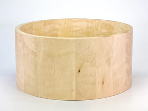 Birke/Birch Stave-Snarekessel 14" x 6,5", "One of a Kind" 12 mm