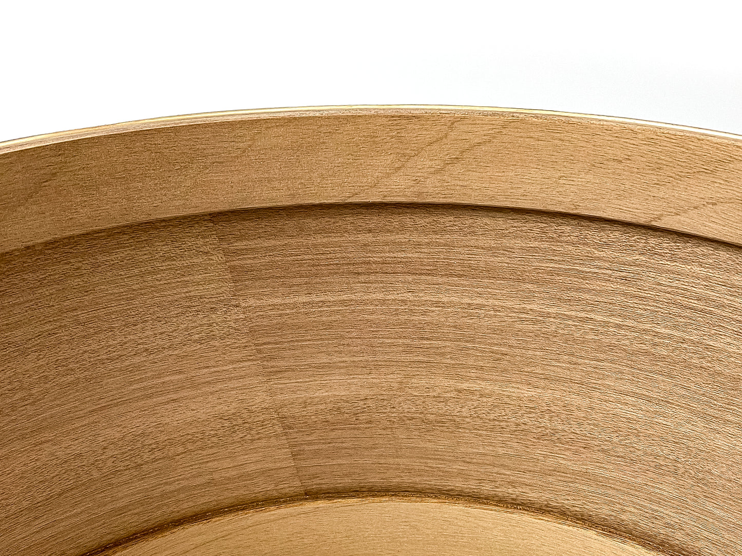 14" x 7" Mahagoni/Pappel/Mahagoni Thick-Ply Vintage Snareshell, 4-Ply