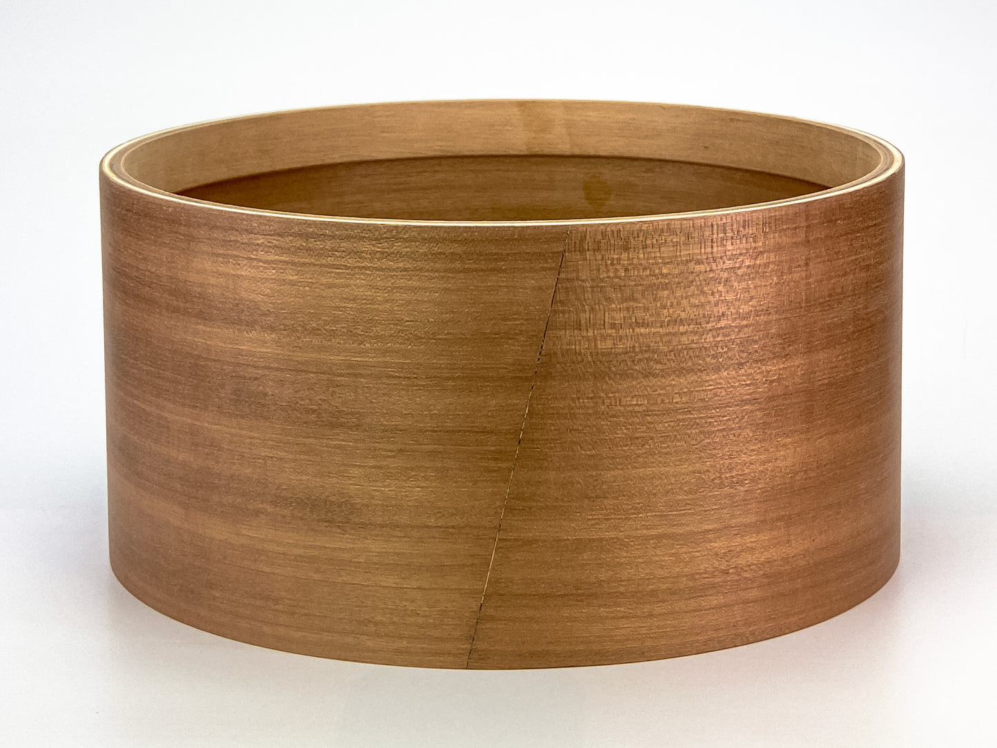14" x 7" Mahagoni/Pappel/Mahagoni Thick-Ply Vintage Snareshell, 4-Ply