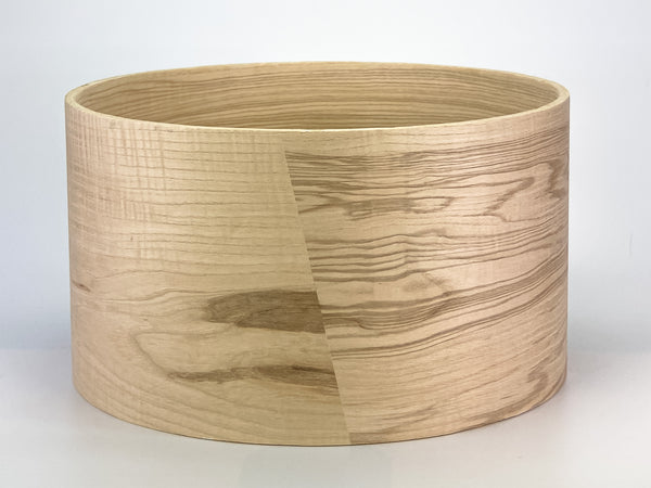 14" x 8" Esche/Ash Thick-Ply Snareshell, 5-Ply