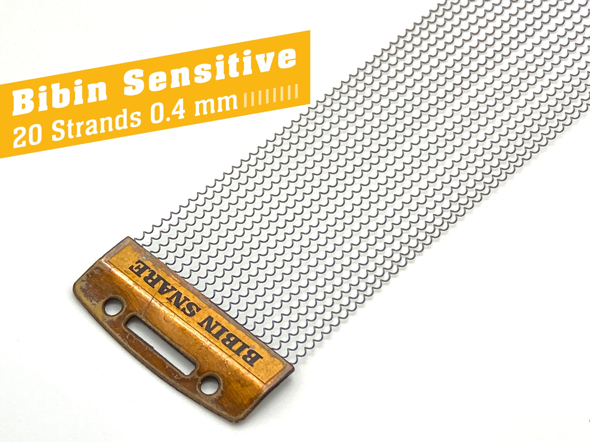 14" – 20 Strand 0.4 mm Snare-Wire, Sensitive-Copper by Zoran Bibin