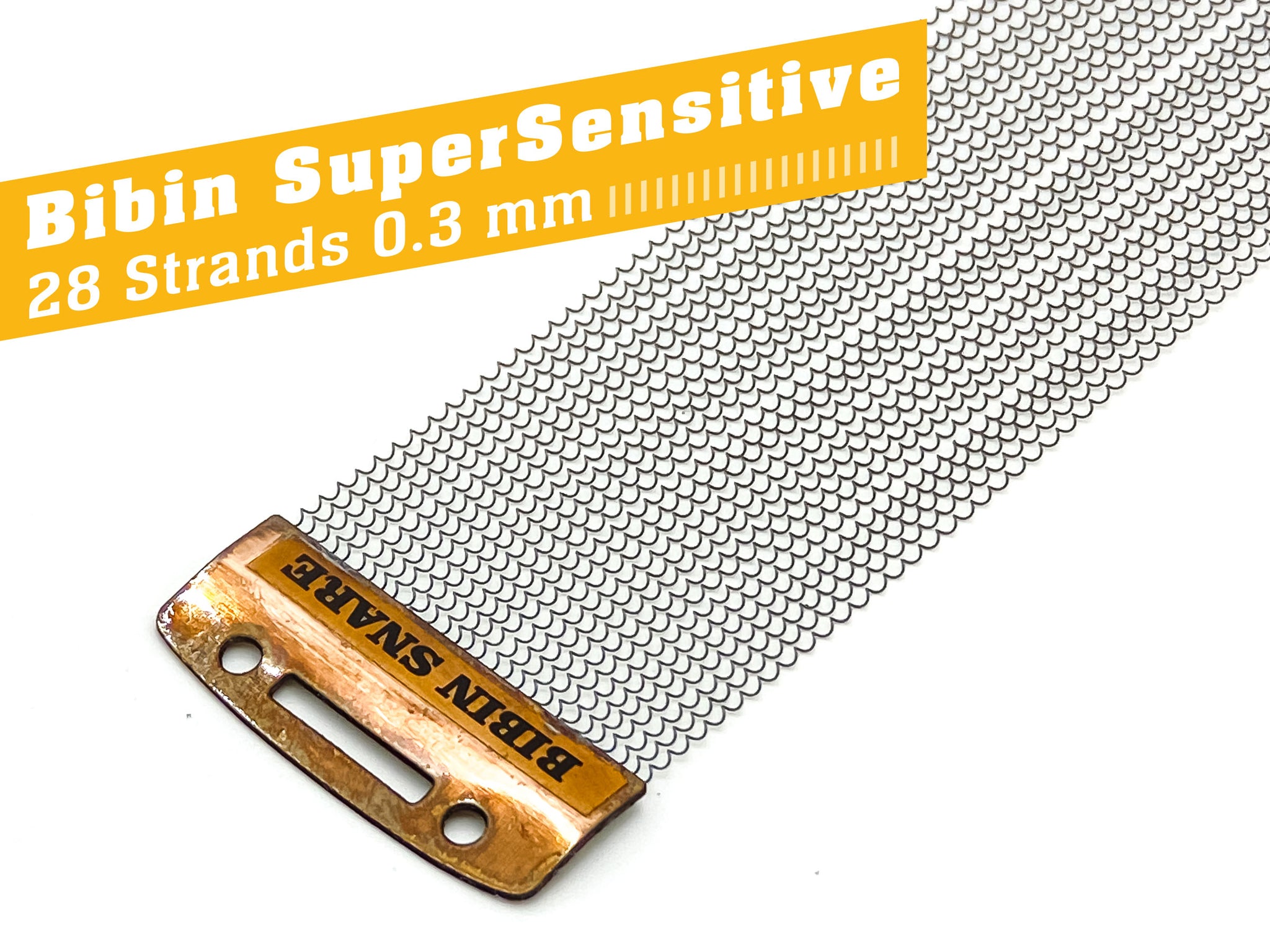 13" – 28 Strand 0.3 mm Snare-Wire, SuperSensitive-Copper by Zoran Bibin