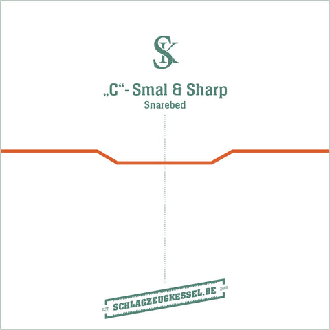 Snarebed "C"-Smal & Sharp