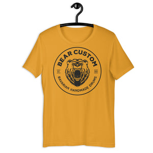 Bearcustomdrums T-Shirt-Mustard (UNISEX)