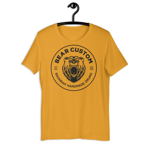 Bearcustomdrums T-Shirt-Mustard (UNISEX)